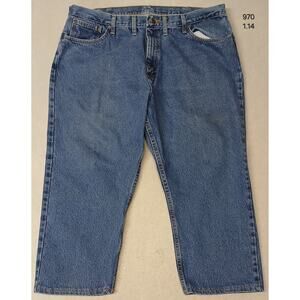 Magellan (44x30) Men's Straight Leg Blue Denim Jeans